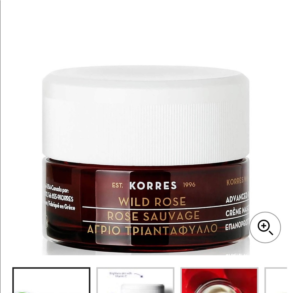 KORRES Apothecary Wild Rose Night-Brightening Sleeping Facial